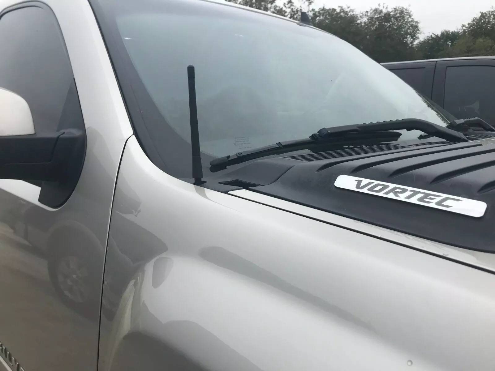 7" Short Black Rubber Antenna Mast Radio AM/FM for Chevrolet Silverado 2006-2025