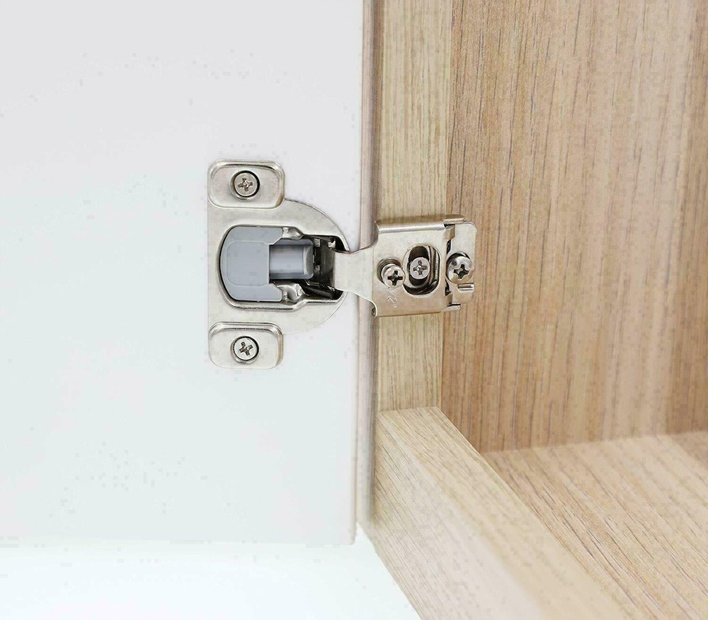 1/2" Overlay Soft Close Face Frame 105° Compact Cabinet Hinge Handware LOT