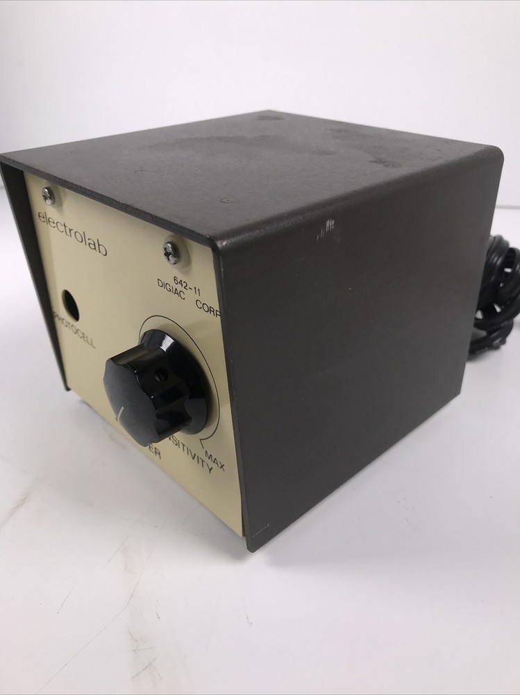 Electrolab 642-11 Receiver Photocell Testing Device Vintage