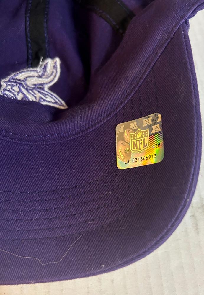 Minnesota Vikings Women's Cap Hat Adjustable Size Ships Same Day
