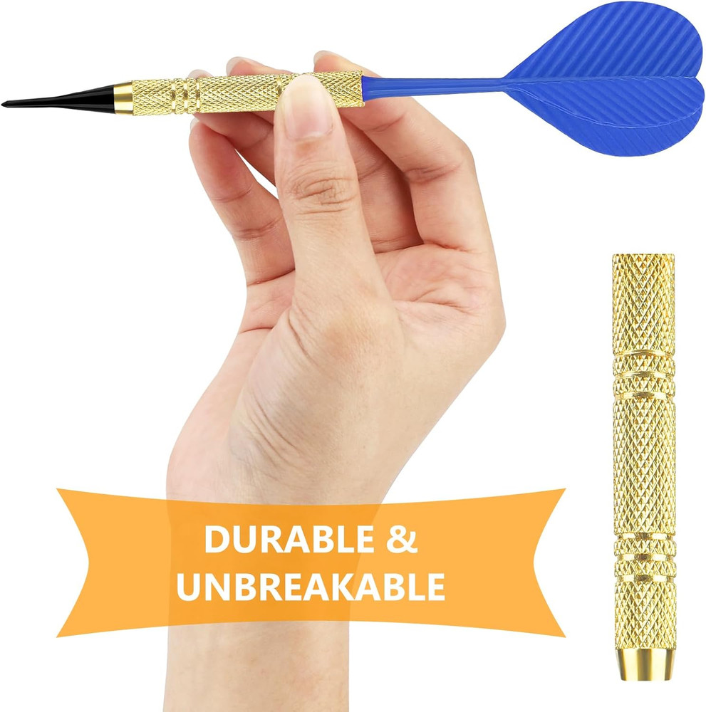 Soft Tip Darts, Bar Dart, Plastic Tip Darts Set, Attach Extra 100 Black 2BA Repl