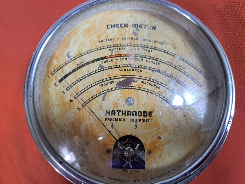 NATHANODE PRECESION EQUIPMENT CHECK METER VTG