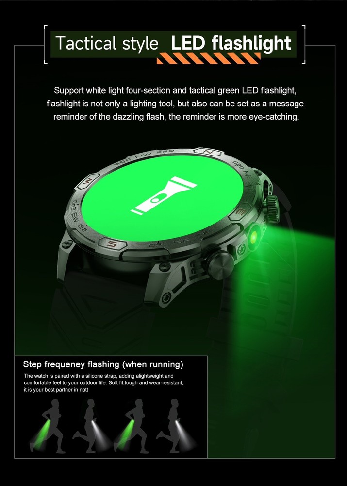 Full Touch Screen Smartwatch with Step Counting and Calorie Calculation For IOS