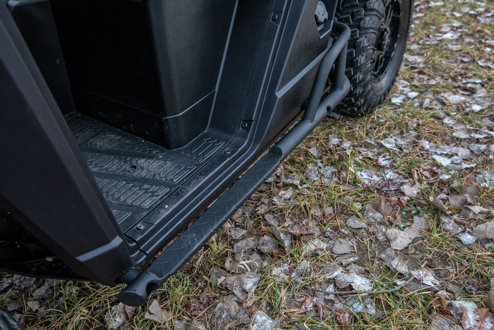 SuperATV Heavy Duty Rock Sliding Nerf Bars for Polaris Ranger XP 1000 (2018+)