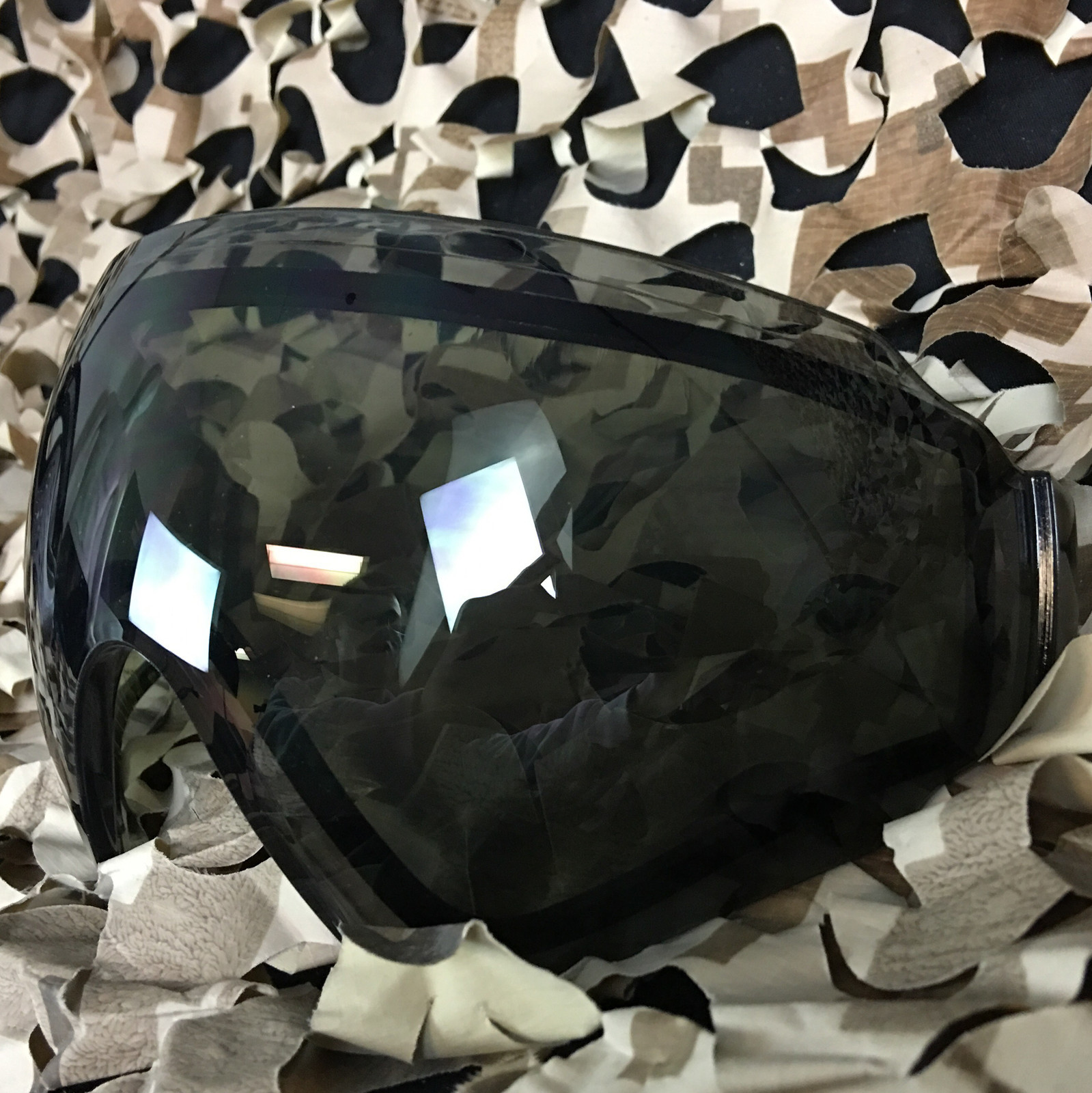 NEW V-Force Profiler Dual Pane Thermal Anti-Fog Mask Lens - Ninja Black