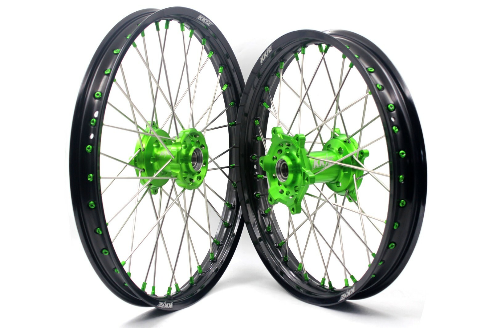 KKE 21/19 MX Wheels Rims for Kawasaki KX250F KX450F 2006-2021 KX450 19-2023 Hubs