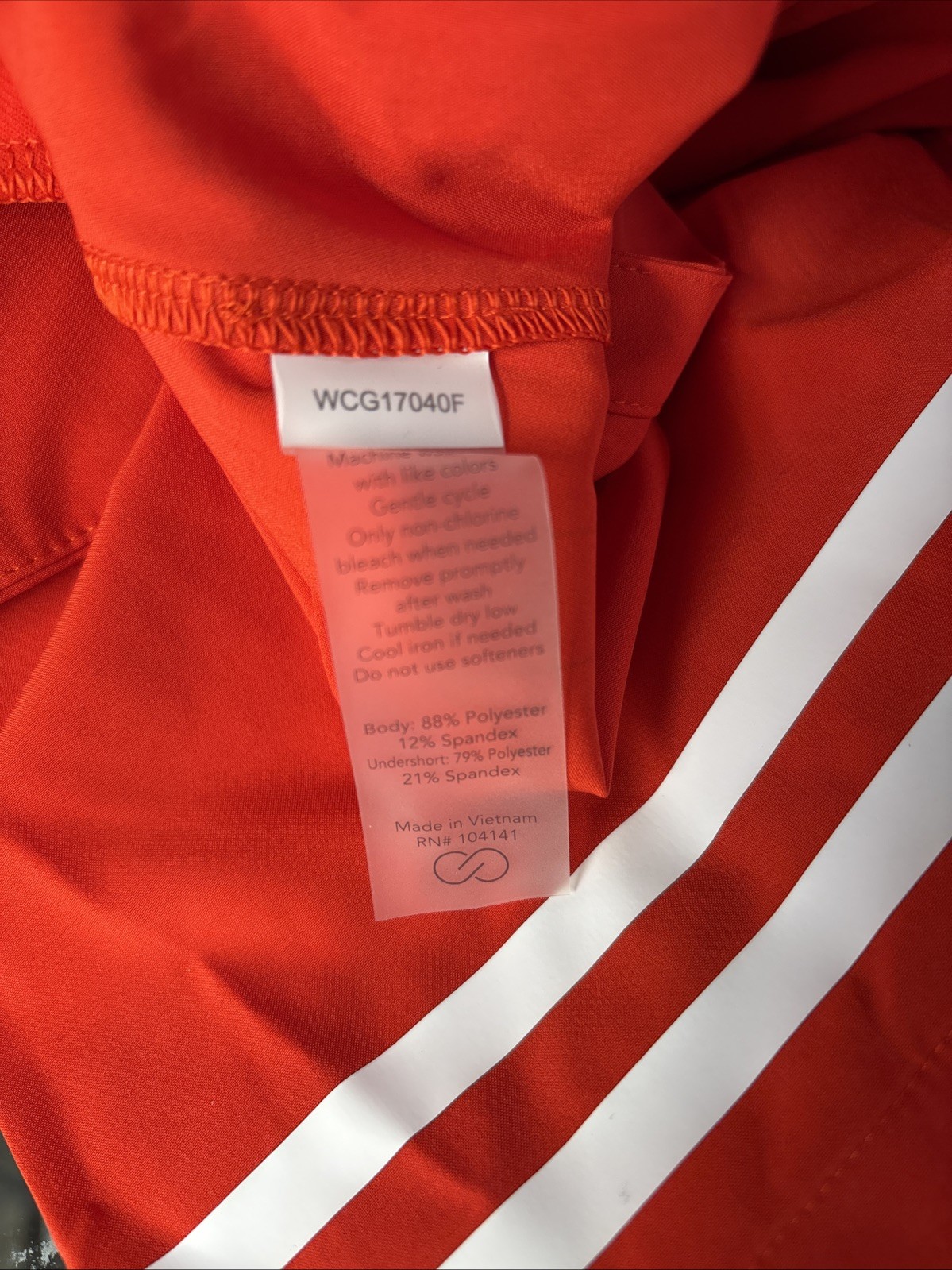 Women’s CALIA Trulight 15” Red Golf Skort Size 16 Retail $74