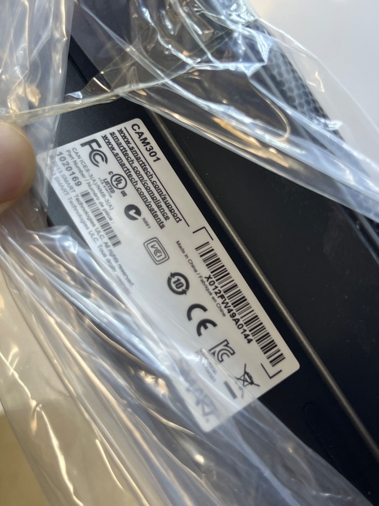 SMART TECHNOLOGIES CAM301 CAMERA