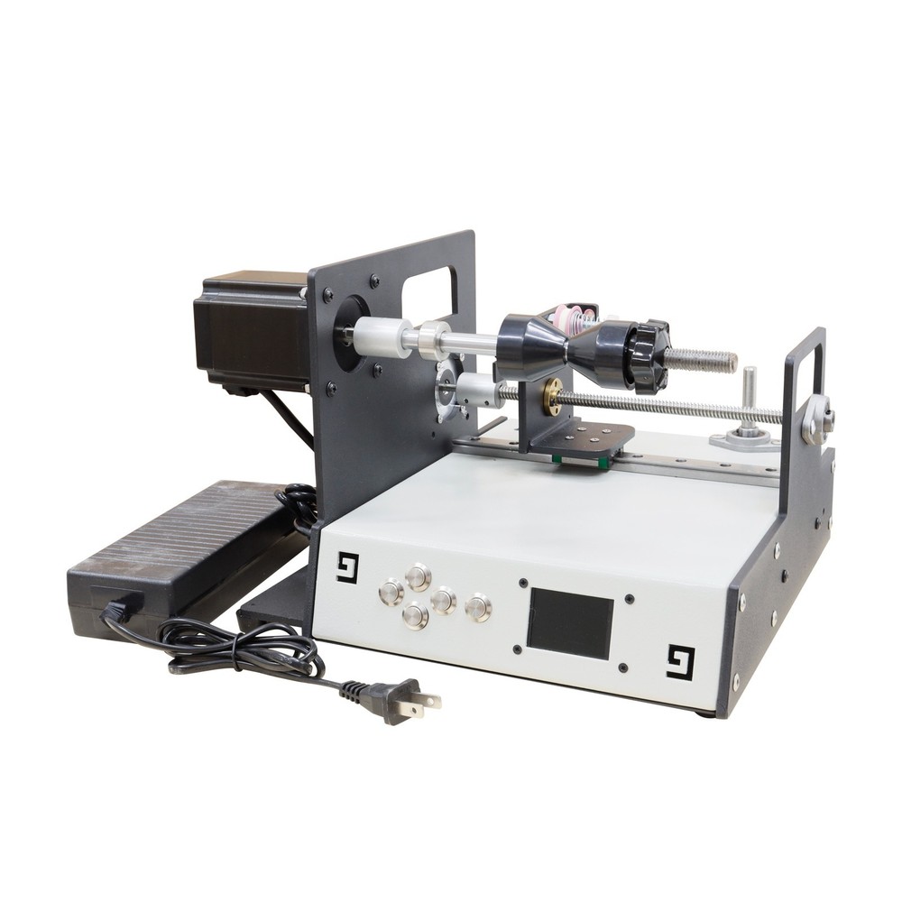 Automatic Wire Winding Machine 0.02mm-1.0mm Wire Arranging Adjustable Direction