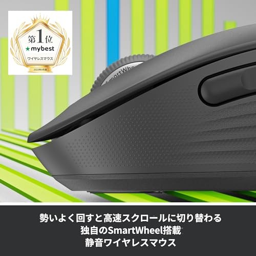 Logitech Signature M750MGR Wireless Mouse Graphite Wireless M750