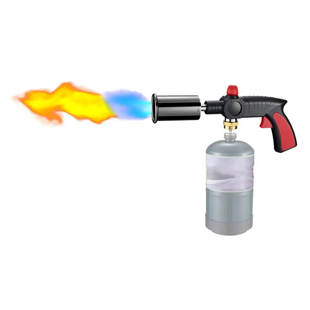 Powerful Kitchen Cooking Grill Propane Torch Searing Charcoal Camp Fire Starter