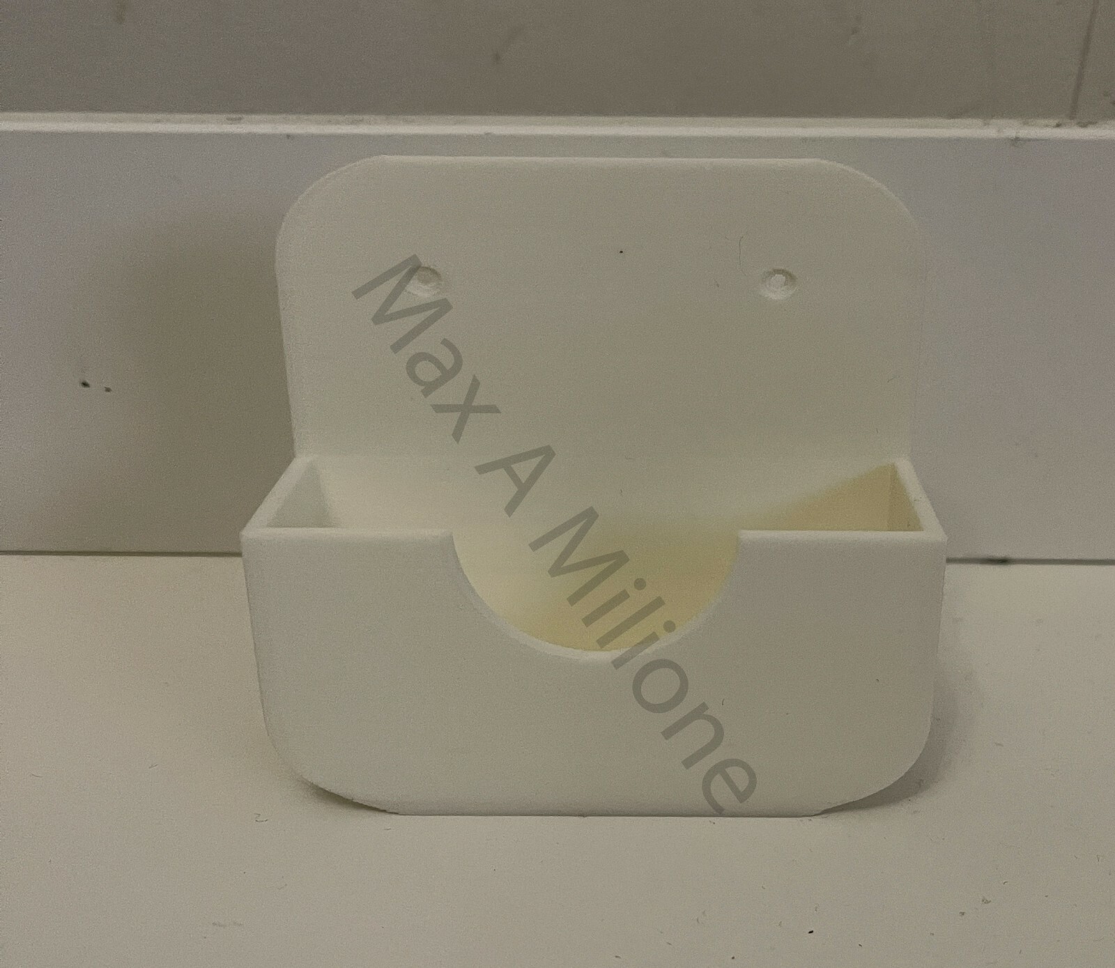 Wall Holder Smart Home Control Holder White for Philips Hue Bridge