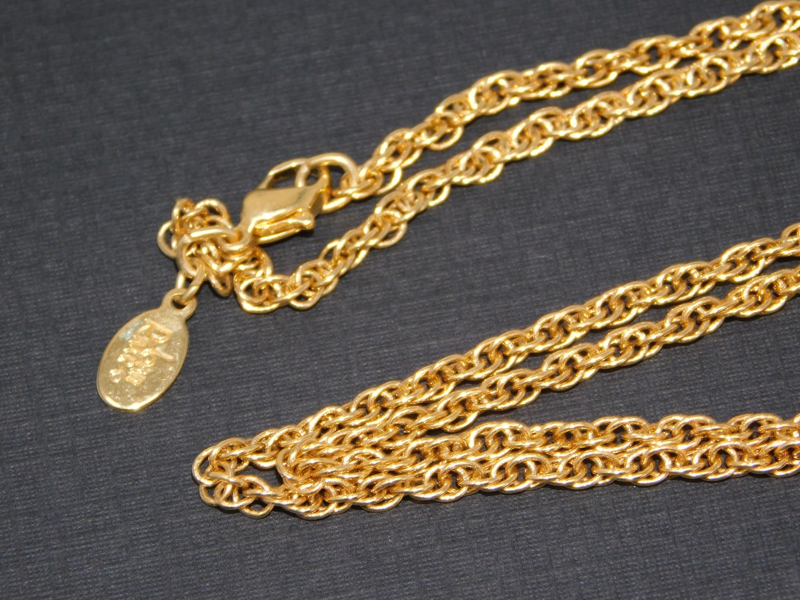 Vintage JOAN RIVERS Enamel & Crystal Floral Puffy Heart Pendant Chain Necklace