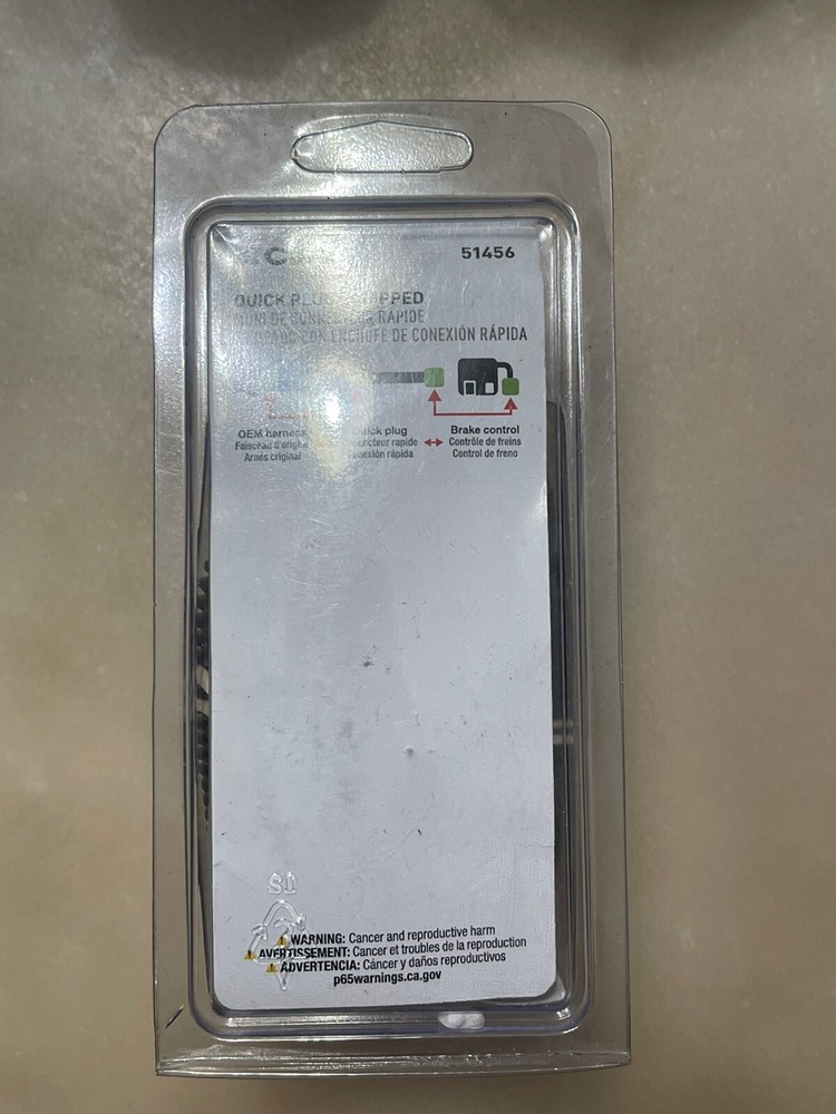 CURT Brake Controller Harness 51456 Quick Plug Connector