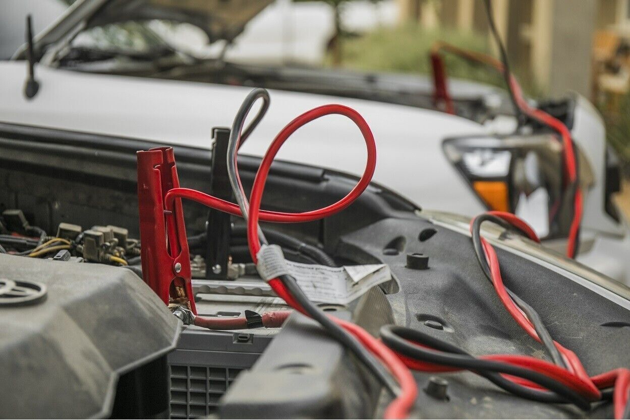 Heavy Duty Industrial Jumper Booster Cables 800 Amp 2 Gauge 13 Feet Super Duty