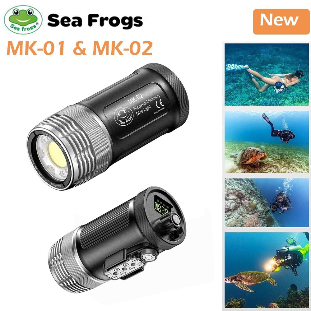 Seafrogs MK-01 MK-02 Professional Diving Flash Underwater Diving Strobe Light