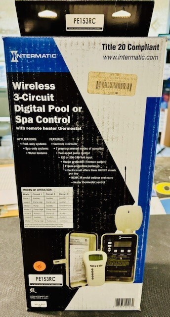 Intermatic Wireless 3-Circuit Digital Pool or Spa Control