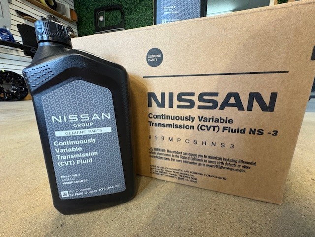 (3) GENUINE OEM Nissan NS-3 CVT Fluid (999MP-CSHNS3/999MP-CV0NS3/ 999MP-NS300P)