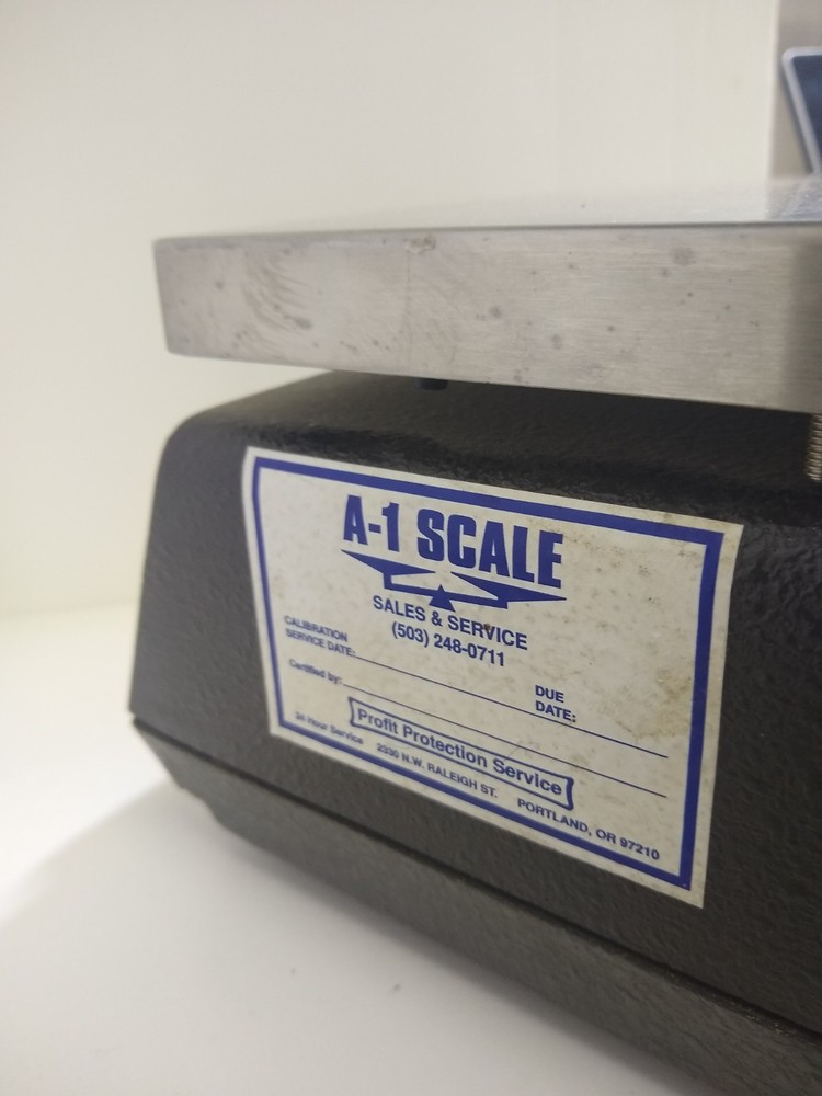Setra 12000C Commodity Scale working perfect. Tested and reads accurate.