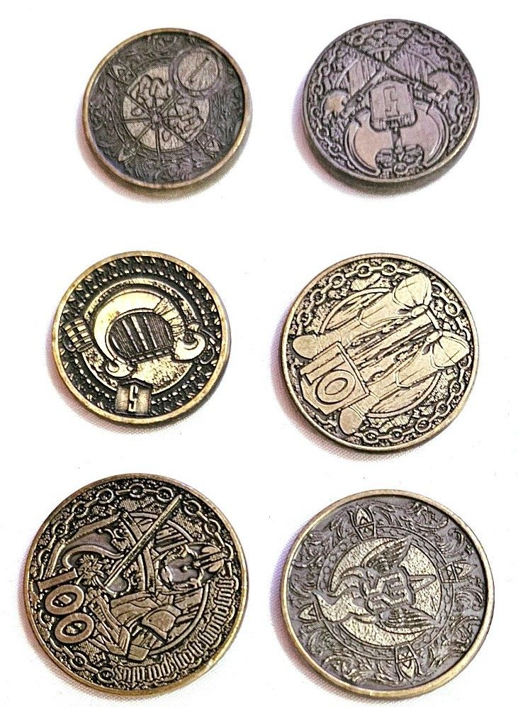 6pc Lot Game Tokens?