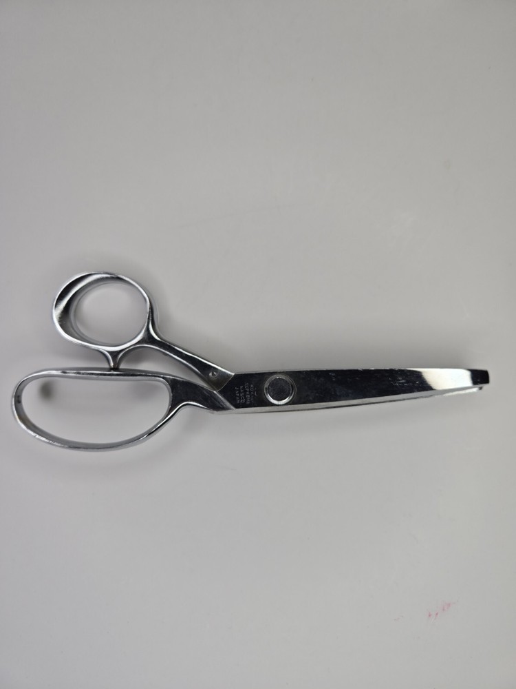 ROYAL SUPREME Chrome Plated Pinking Shears Scissors