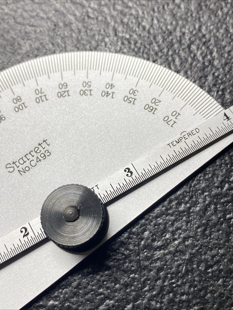 C493 PROTRACTOR / DEPTH GAGE