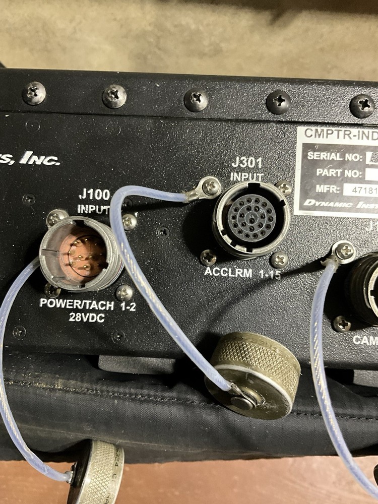 ACES SYSTEM DYNAMIC INSTRUMENTS VIBRATION ANALYZER DI-137 DOES NOT POWER ON