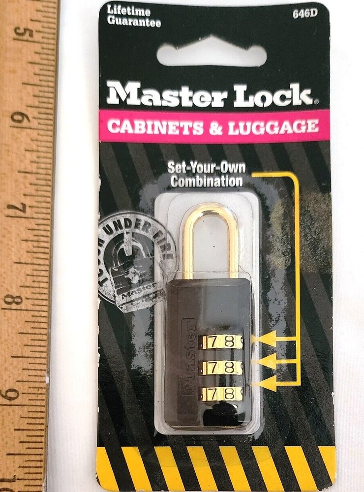 Handy Luggage Combo Padlock Master