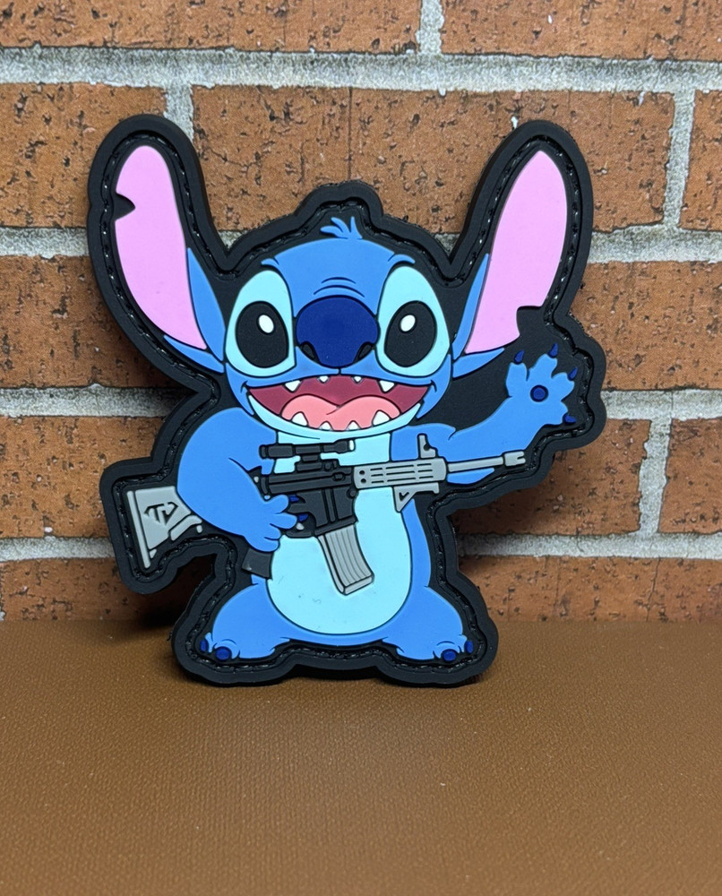 Tactical Morale PVC Patch - Alien 626 Patch - I Choose Violence Gun Alien Patch