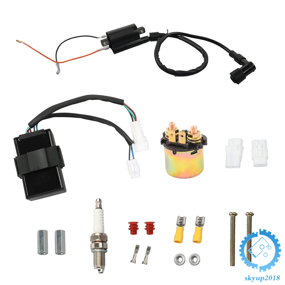 CDI Box Ignition Coil Relay spark plug for Kawasaki Bayou 300 KLF300C 4x4 88-04