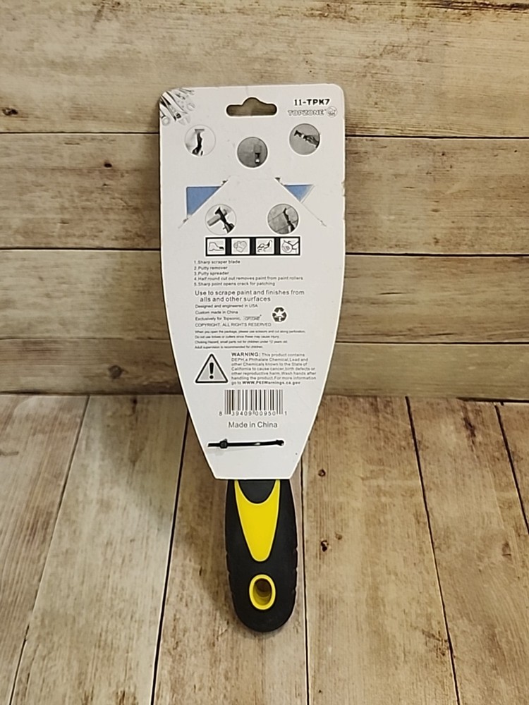 3" SCRAPER 5 -IN- 1 PAINTER'S TOOL REMOVE PAINT PUTTY STRIPPER SPREAD # 11-TPK7