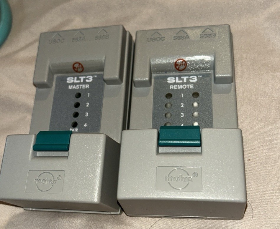 Untested Molex Premise Networks SLT3 Modular Wiring Tester