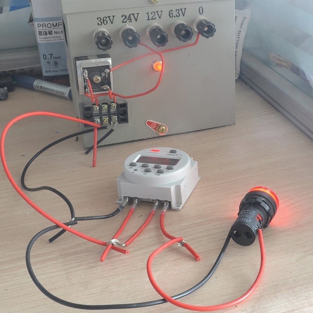 12V CN101A Digital LCD Timer Programmable Time Relay CN101 Timer Timer V2Y3