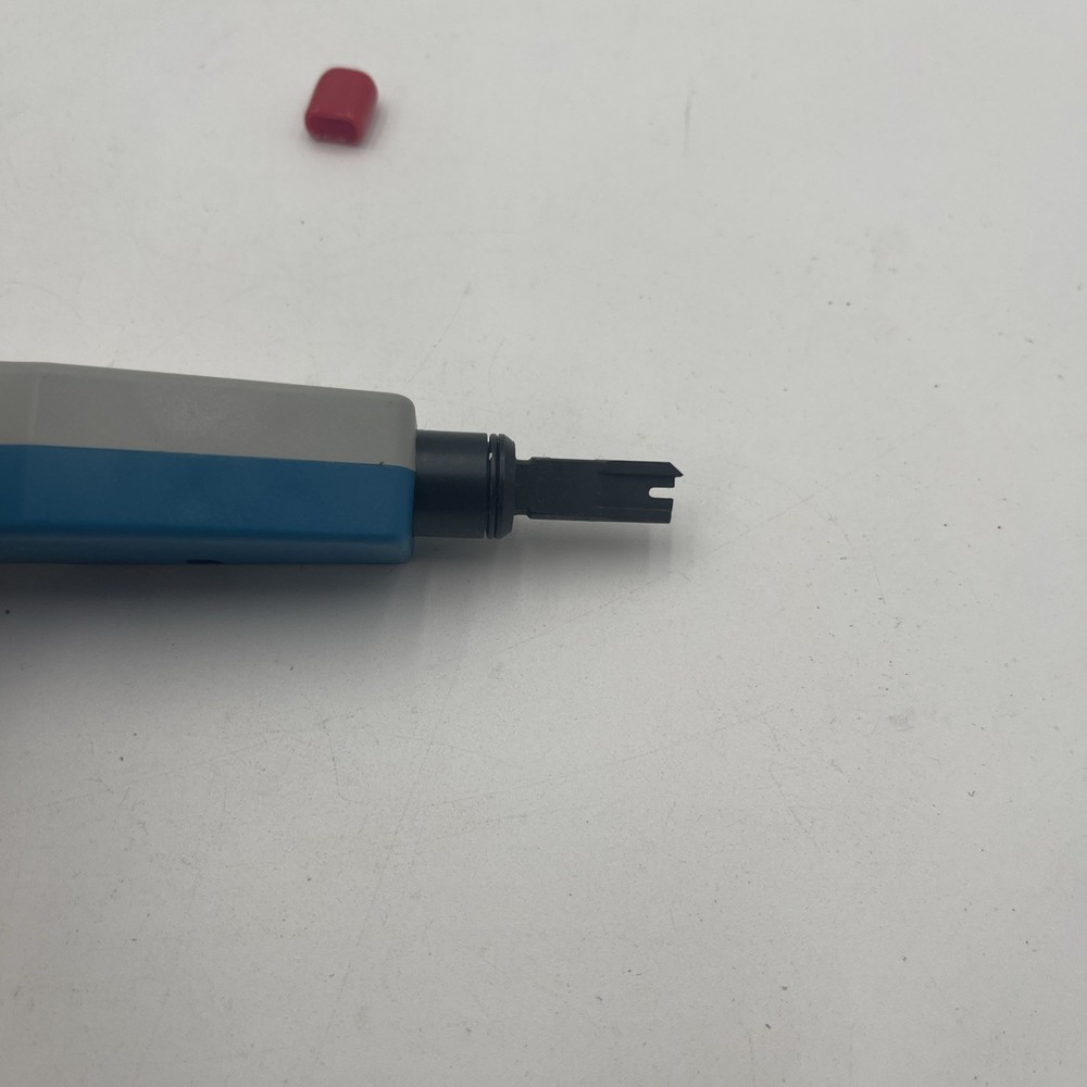110/66 LAN Punch Down Impact Blade Tool for CAT5e/6 Wire Cable Jack Patch Panel