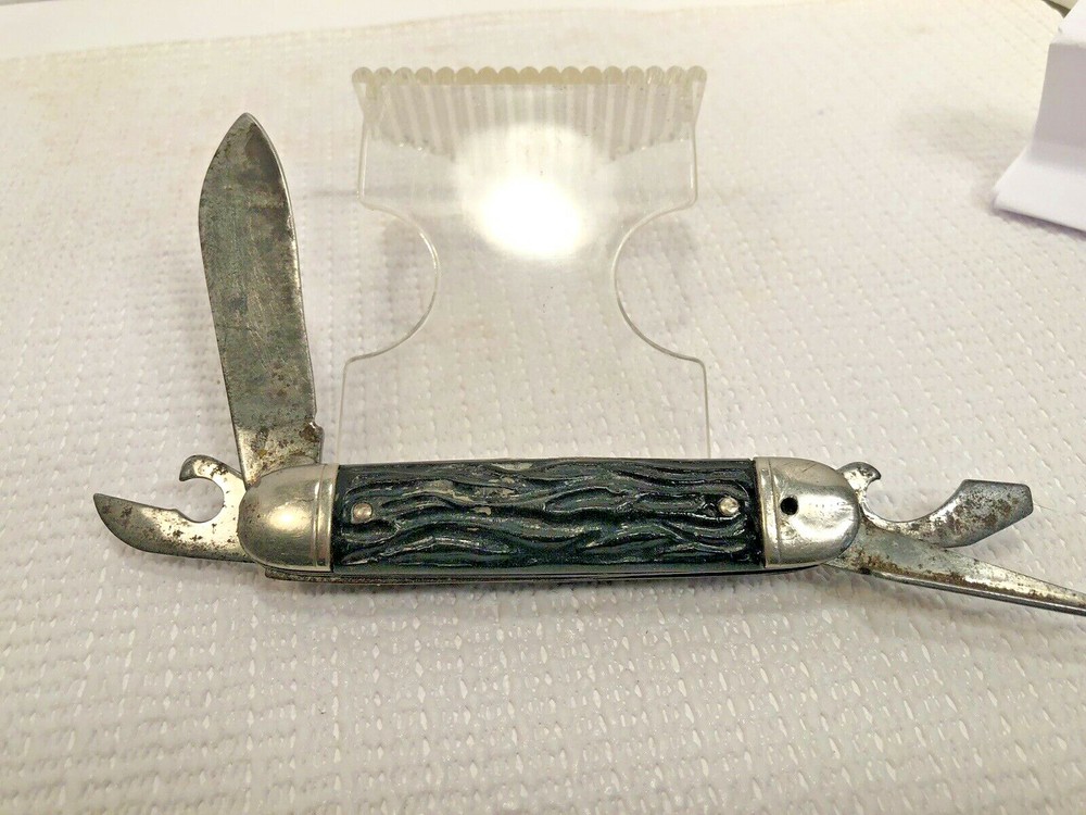 4-Blade Colonial Forest Master Knife 3 3/4" closed Reduced!
