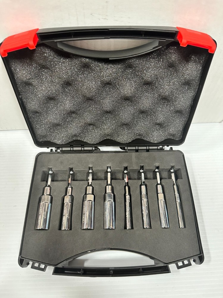 CROWNTOOLS 8PC SEA EXTRA DEEP ADJUSTABLE MAGNETIC NUT DRIVER SET