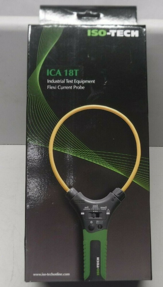 ISO-TECH ICA 18T 3000A ICA Multimeter Current Clamp Adapter
