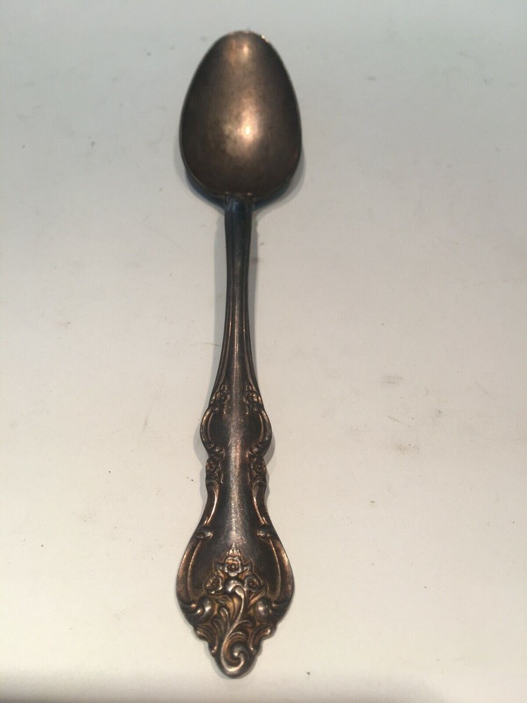 Antique Spoon International Deep Silver Dishware Table Utensil