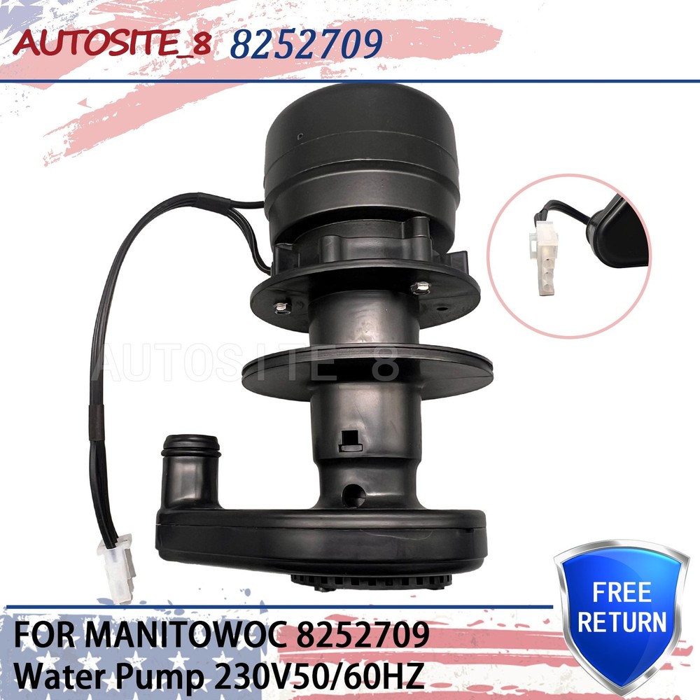 8252709 Ice Machine Water Pump 230V Compatible for Manitowoc Ice Machine Replace