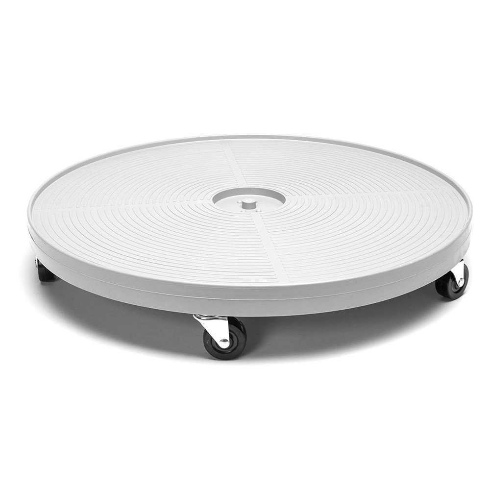 Devault Enterprises Plant Dolly, 24", Grey 24" Gray