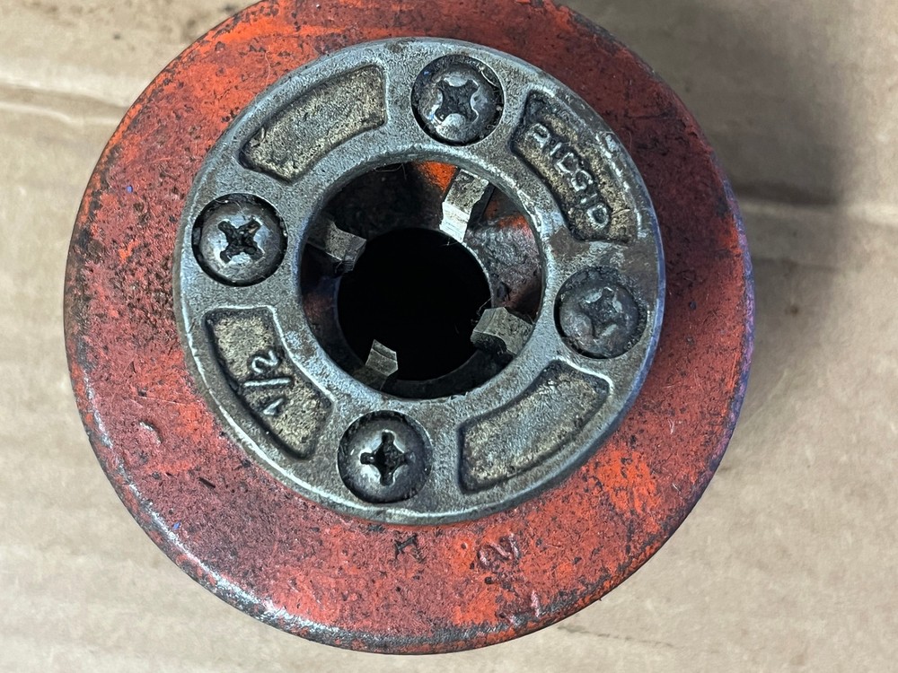 Ridgid 1/2" pipe threading die