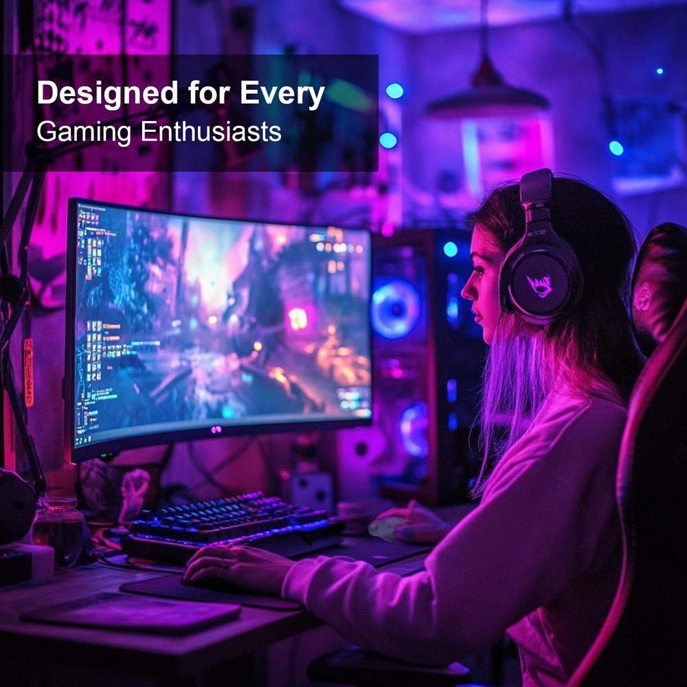 Gaming 6 Adjustable DPI Up to 7200 Wired PC Gaming 8 Programmable Buttons 13 ...