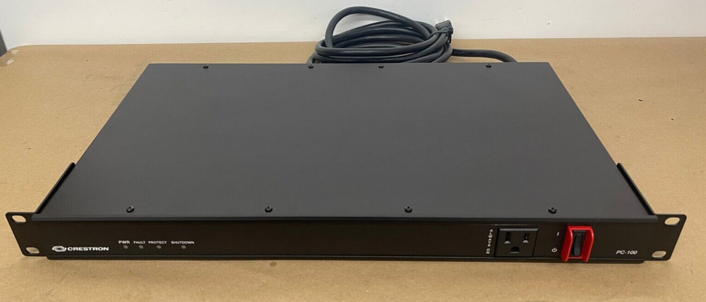 Crestron Power Conditioner 100, PC-100 Sequence Power
