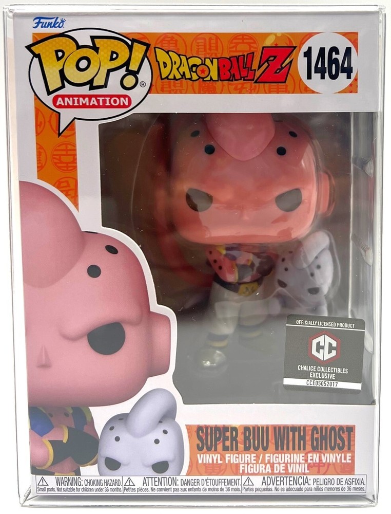 Funko Pop! DBZ Super Buu with Ghost #1464 Chalice Exclusive with Protector