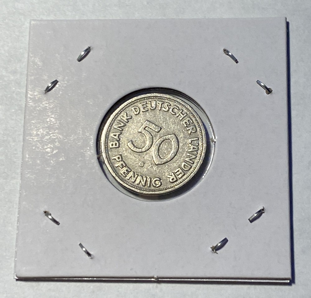 1949 Germany 50 Phenning Coin B4