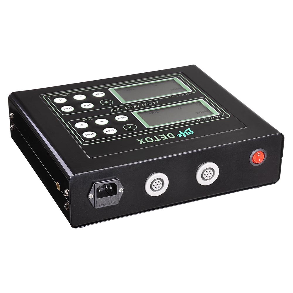 Ionic Detox Foot Bath Spa Machine Dual User w/Case Ion Ionic Aqua Cleanse Kit