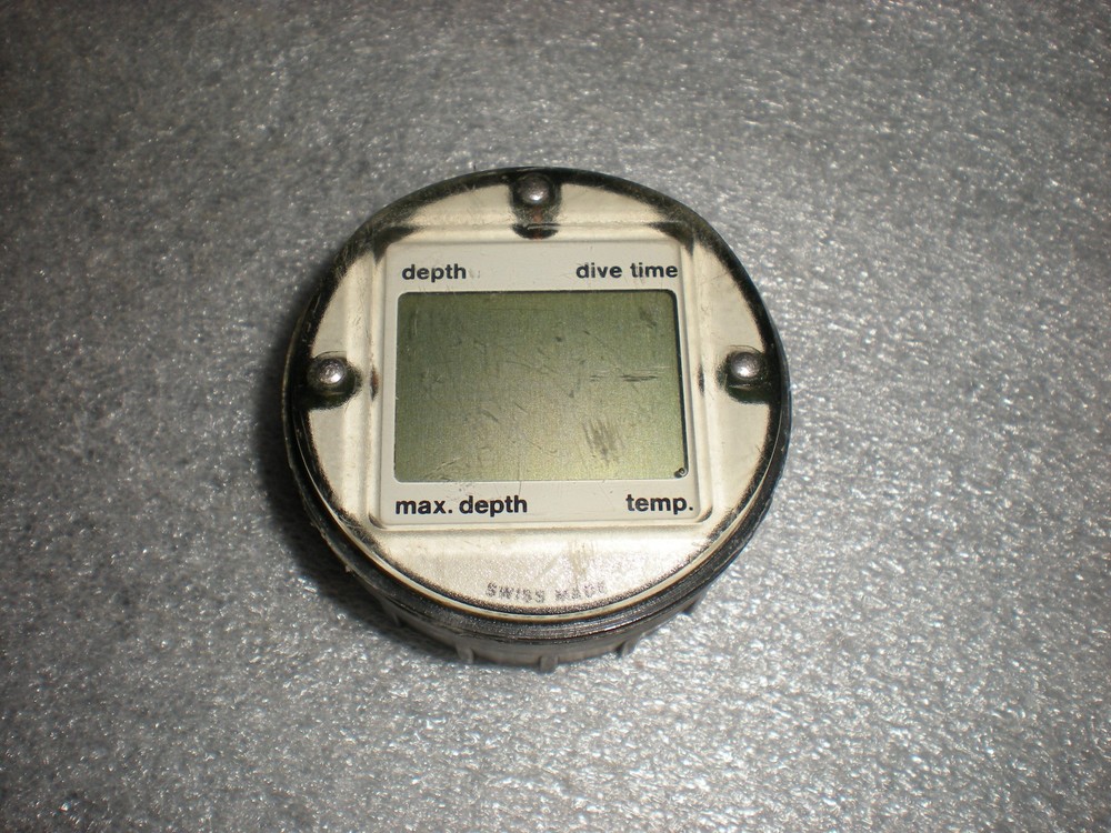 Cressi-Sub Dive Scuba Computer Depth/Time/Temp Gauge ONLY ASIS UNTESTED
