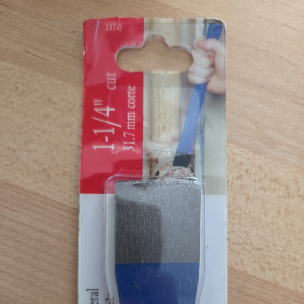 NEW Dasco Pro 337-0 Flat Utility Chisel 1-1/4"x 12"