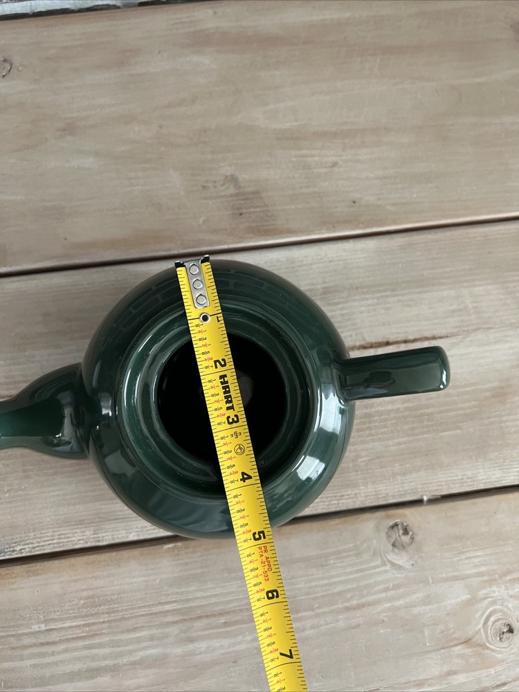 Crown Stoneware, Hunter Green Teapot