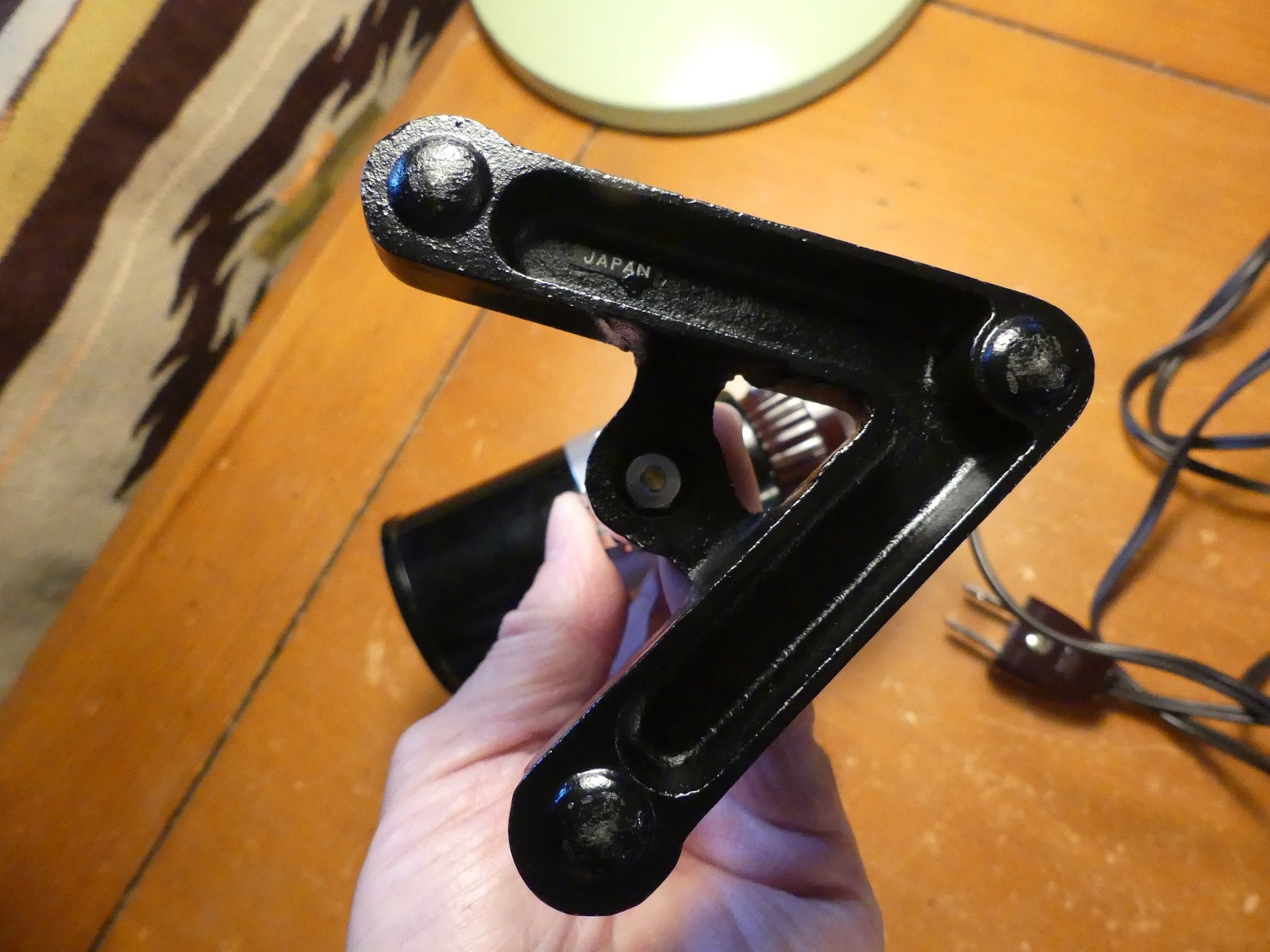 Vintage Sans & Streiffe Microscope Illuminator Light – Japan Bakelite Lamp Stand